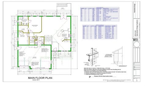 Autocad House Drawing 57 