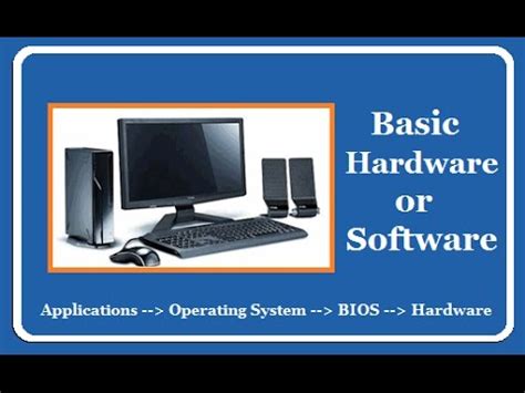 Practical computer systems divide software systems into three major classes: What is Hardware and Software of Computer - In Simple ...