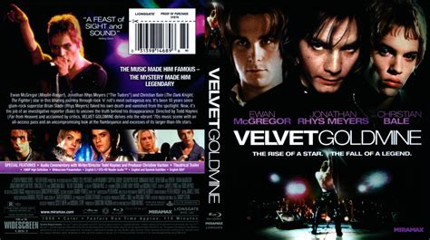 Velvet Goldmine Movie Blu Ray Scanned Covers Velvet Goldmine Dvd Covers