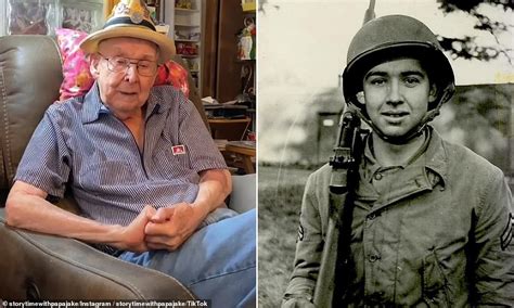 Wwii Veteran Becomes Unlikely Tiktok Star By Sharing Wartime Stories