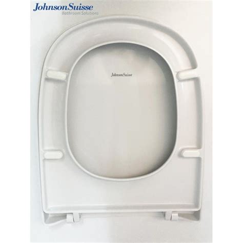 Close coupled 2010 johnson suisse toilet. Johnson Suisse Heavy Duty Modena Toilet Seat Cover