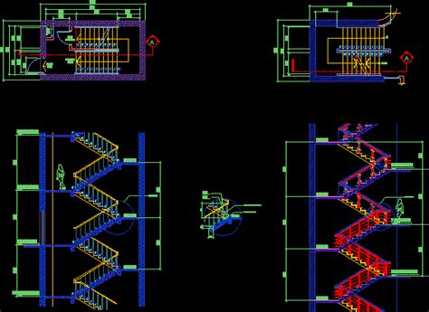 Staircase details in autocad download cad free 706 67 kb bibliocad. Staircase Details DWG Detail for AutoCAD • Designs CAD