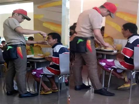 Jollibee Crew Went Viral For Helping An Elderly Person With A