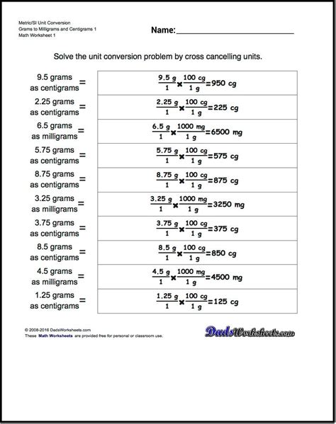 Unit 3 Worksheet 1 Chemistry Answers Worksheet