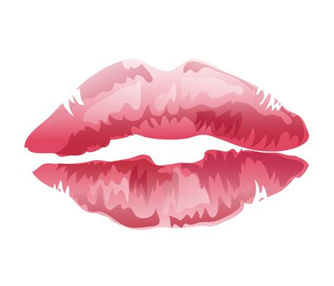 Kissing Lips Icon Vector 534016 Vector Art At Vecteezy
