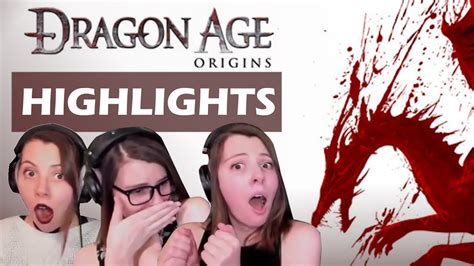 First Time Dragon Age Origins Play Through Highlights Youtube