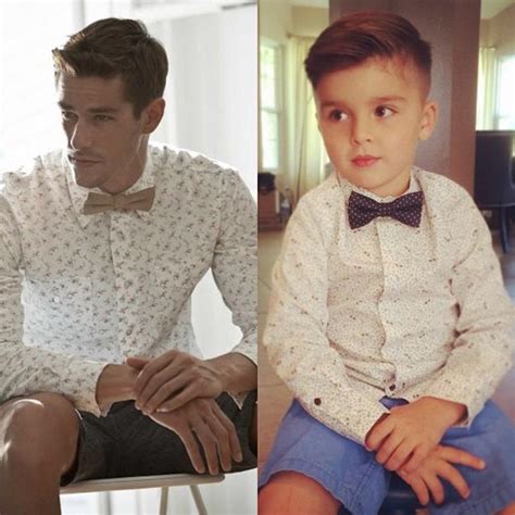 mother dresses her 4 year old son like a male fashion model resulting in the coolest looking