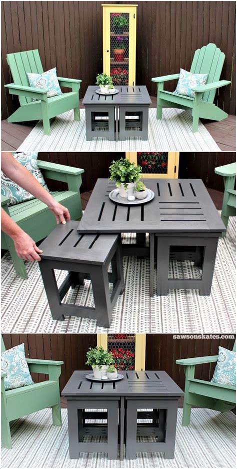 13 DIY Outdoor Coffee Table Ideas