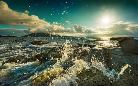 1366x768 Resolution Body Of Water Photography Nature Water Sea Hd