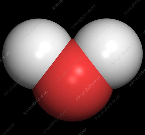 Water Molecule Stock Image A7000382 Science Photo
