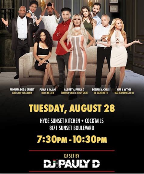 we tv marriage bootcamp reality stars la guestlist