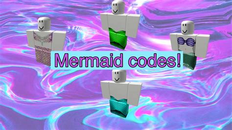 Roblox Mermaid Codes For Roleplay Youtube