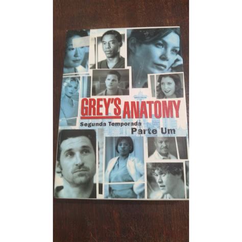 DVD Grey S Anatomy Segunda Temporada Parte Um 2 Dvds Shopee Brasil