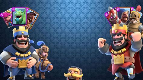 Download Clash Royale Blue Red King Wallpaper