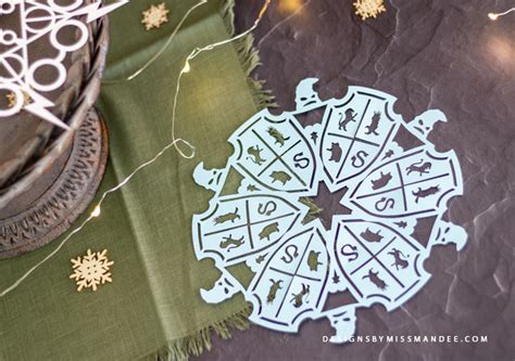 Harry Potter Snowflakes Winter Cut Files Designs By
