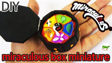 Diy Miraculous Box Miniature Ladybug Tutorial Youtube