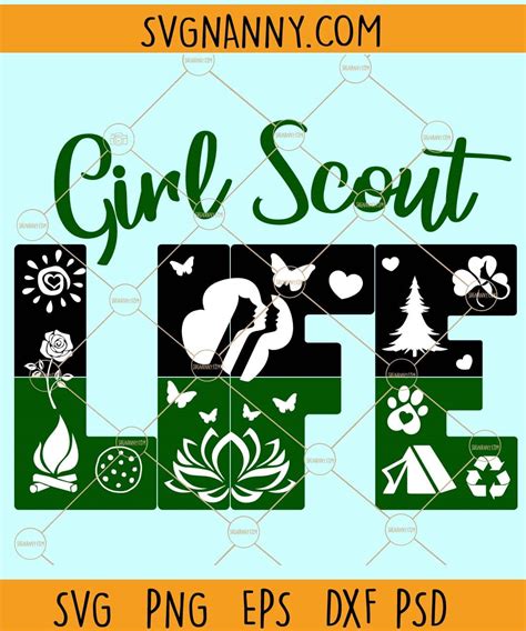 Girl Scout Trefoil Clipart