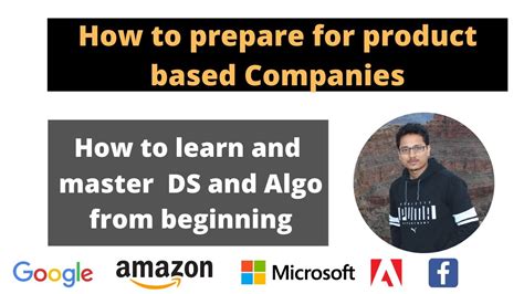How To Prepare For Product Based Companies How To Learn Data