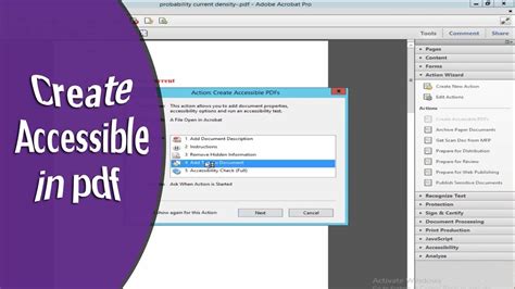 How To Create Accessible In Pdf By Using Adobe Acrobat Pro YouTube