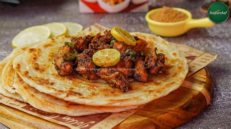 Chatpata Tawa Chicken With Lacha Paratha Recipe By Soopefchef Youtube