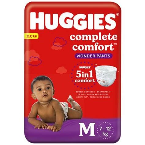 Buy Huggies Wonder Diaper Pants Medium Bubble Bed Technology