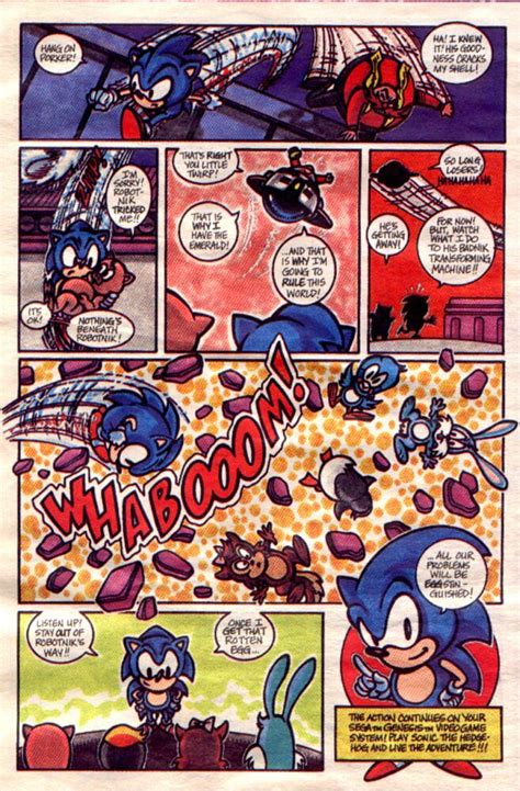 Sonic Promotional Comic Page15 By Legendysonicfan On Deviantart