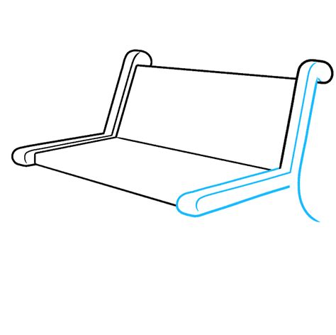 How To Draw A Bench Really Easy Drawing Tutorial