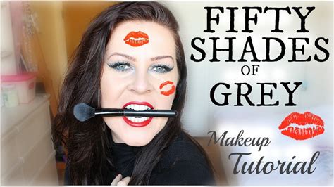 Fifty Shades Of Grey Makeup Tutorial Bloopers Youtube