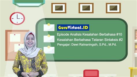 Guru Virtual Episode Analisis Kesalahan Berbahasa 10 Kesalahan