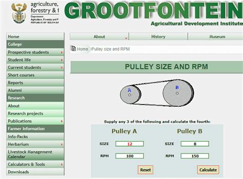 Multiplication factor = rpm out/rpm in = 1002.13/1773 =.5652 5 Online Pulley RPM Calculator Free