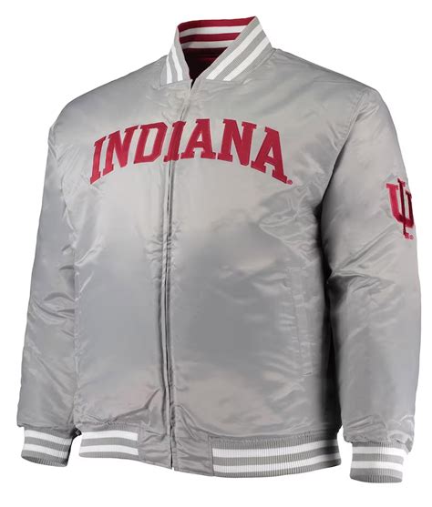 Indiana Hoosiers Gray Jacket Jackets Creator
