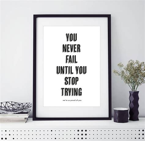 Personalised Favourite Quote Print By Over And Over