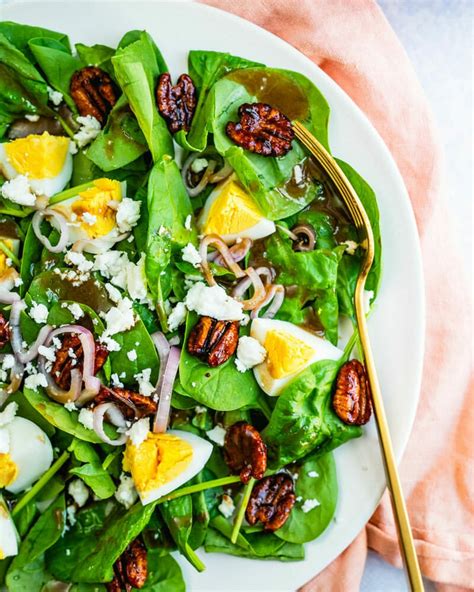Perfect Spinach Salad No Really A Couple Cooks