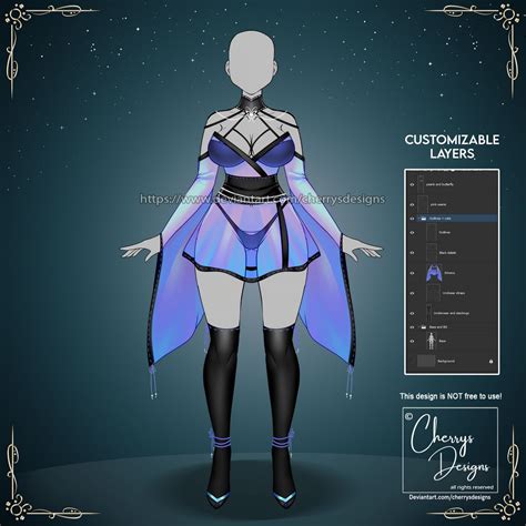 Customizable Outfit Adopt 76 By Cherrysdesigns On Deviantart In 2022