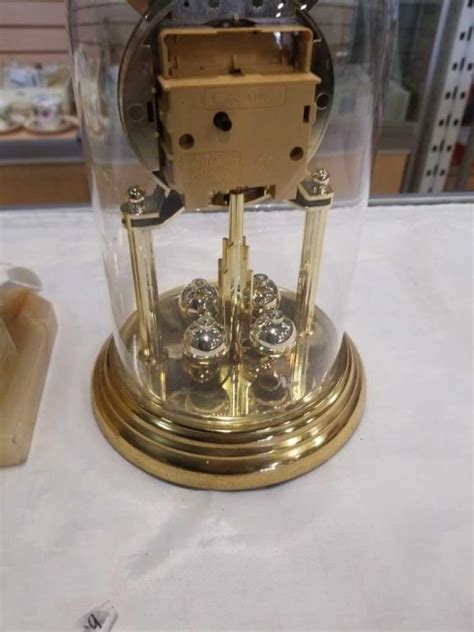 Birks Carriage Clock With Glass Dome And Onyx Carving Big Valley Auction
