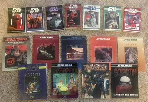 Rediscovered My Collection Of 90s Star Wars Rpg Books So Many Great