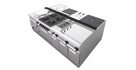 Todo lo necesario para equipar la zona de calor de una cocina industrial, hornos, planchas, barbacoas, asadores de pollos y zona de cocción. Equipamiento cocina industrial: Cocinas - Planchas ...