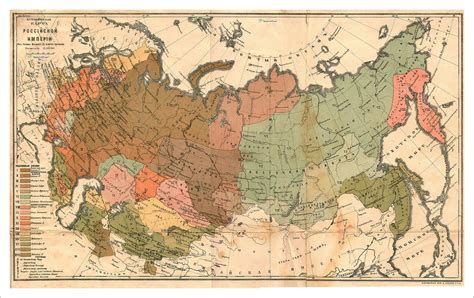 Историческая карта Российской Империи