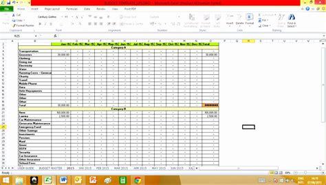 5 Free Personal Budget Template Excel Excel Templates