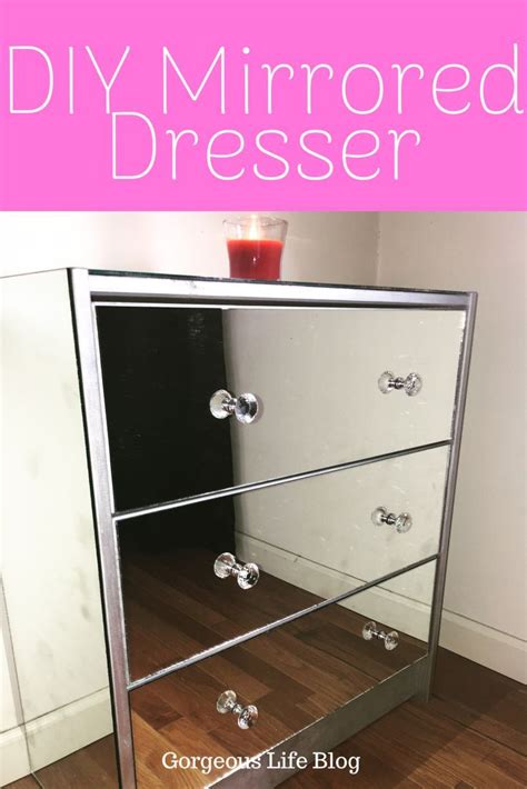 Simple Furniture Makeover Tips For Making This Diy Mirrored Dresser