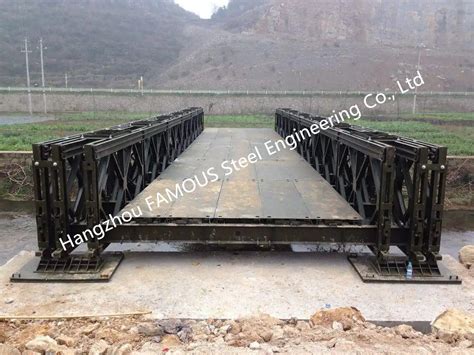 High Strength Modular Panel Bridge Prefabricated Vehicle Farm Steel Bailey