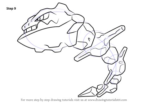 Steelix Pokemon Coloring Page Coloring Pages