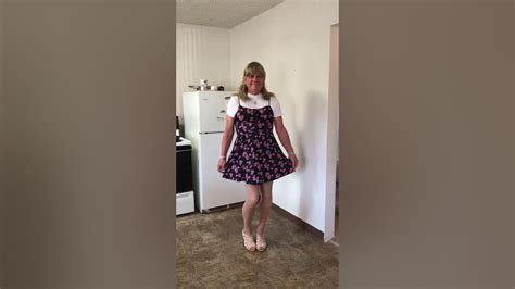 Crossdresser Paulette Wearing Girly Stylish Dress Youtube