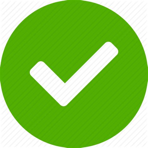 Green Check Icon At Collection Of Green Check Icon