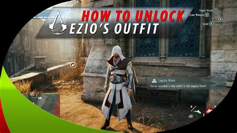 Assassin S Creed Unity How To Unlock Ezio S Outfit YouTube