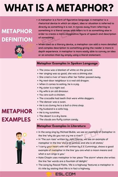 Metaphors Examples List