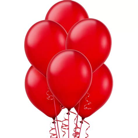Red Pearl Balloons 15ct Party City