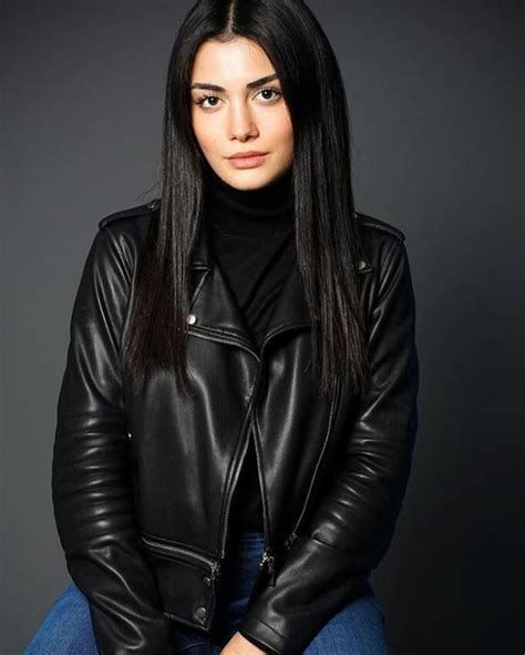 Ozge Yagiz Tv Series Biography Turkish Drama Sexy Leather Outfits Leather Jacket Girl