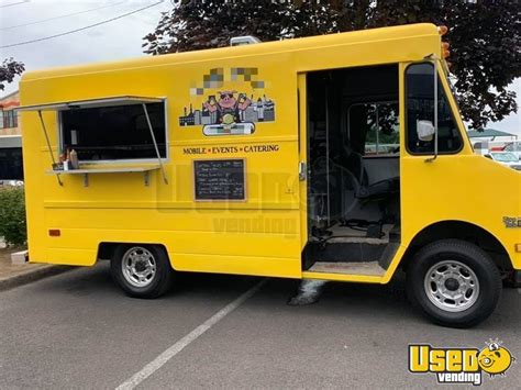 Turnkey Ready Chevrolet P30 Step Van Food Truck With 2019 Kitchen For