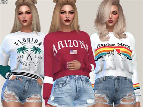 The Sims Resource Sweatshirts Collection 010 Cold As Ice By 52b